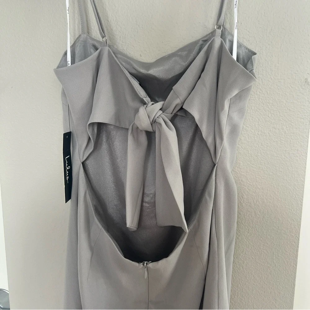 NWT Lulus Toast to Life Mini Dress – ’90s Coquette Minimalist Soft Girl Romantic - Picture 7 of 13
